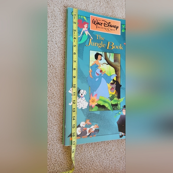 The Walt Disney Treasure Chest 1991 Book Collection Jungle Book Little Mermaid - Picture 7 of 9